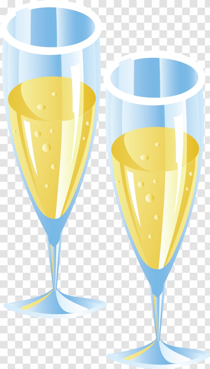 Champagne Wine Cocktail Glass - Drink Transparent PNG