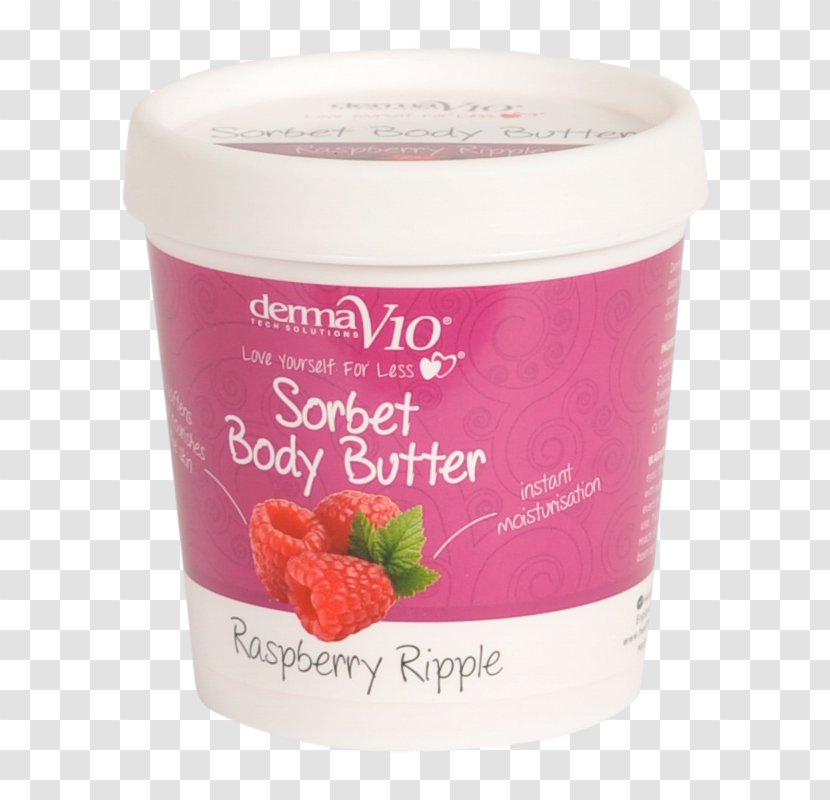 ボディバター Raspberry Ripple Cream Sorbet - Buttercream Transparent PNG
