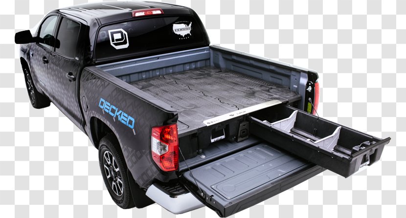 Pickup Truck Toyota Tacoma DECKED Car Ford F-Series - Cargo Tray Transparent PNG