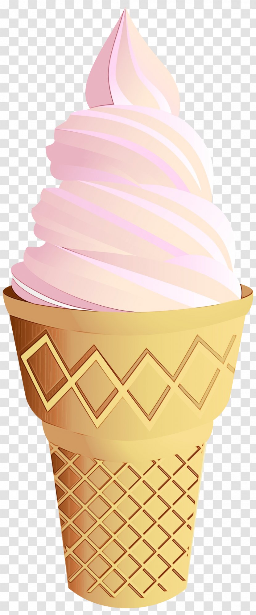 Gelato Ice Cream Cones Flavor Whipped - Dairy Transparent PNG