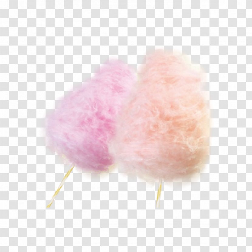 Pink Wool - Cotton Candy Color Transparent PNG