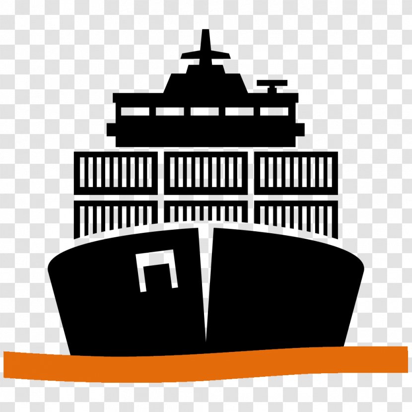 Cargo Ship Drawing Clip Art - Freight Forwarding Transparent PNG