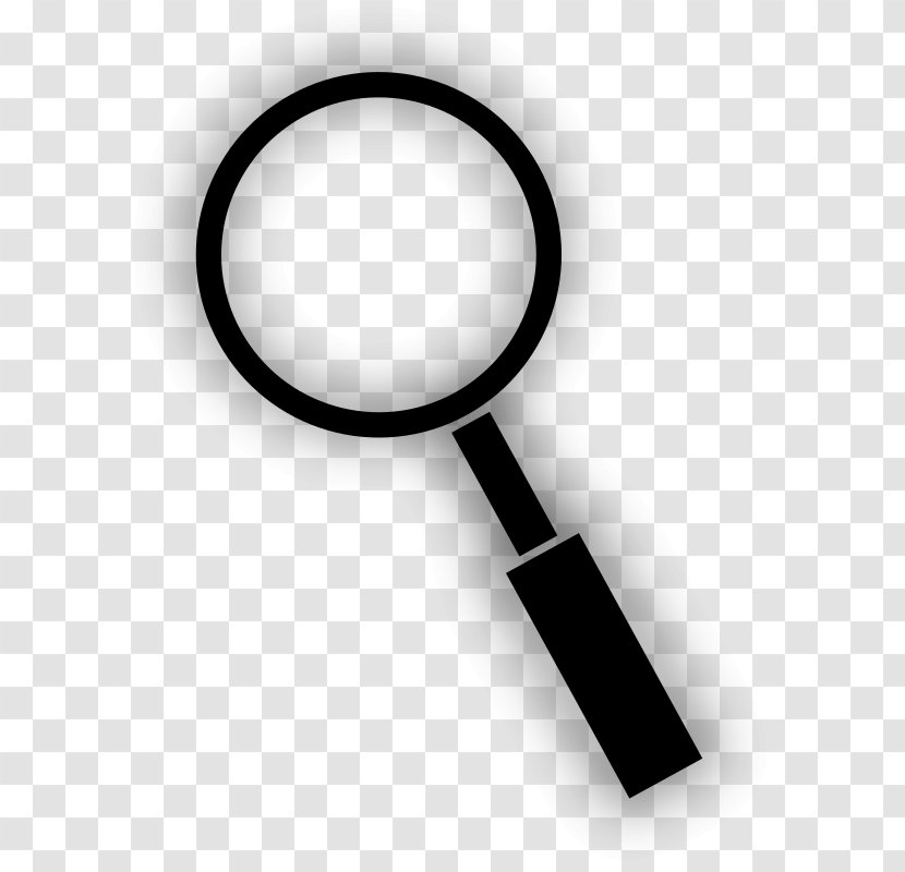 Drawing Magnifying Glass Clip Art - Private Investigator Transparent PNG