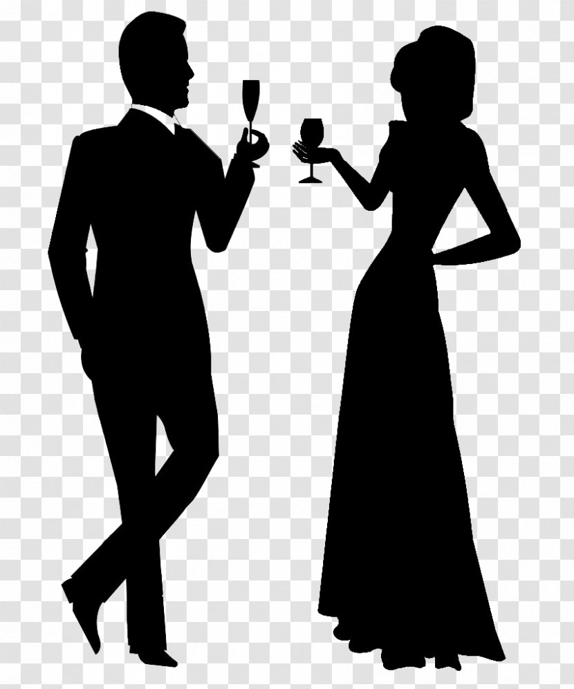 Toast Champagne Glass Clip Art - Male - Foundation Vector Transparent PNG