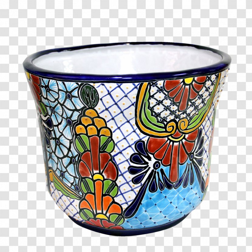 Flowerpot Talavera De La Reina Ceramic Casa Jardin - Bogota - Glass Transparent PNG