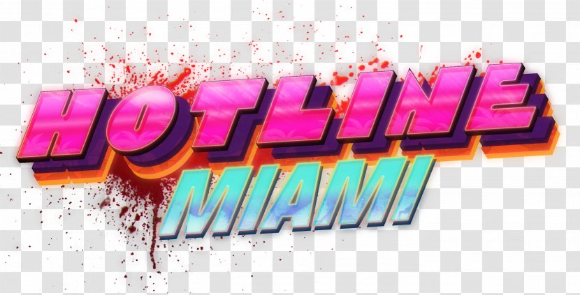 Hotline Miami 2: Wrong Number Dennaton Games Video Logo - Text Transparent PNG