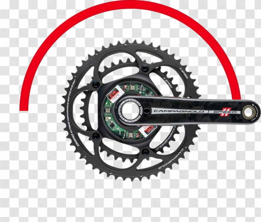 Campagnolo Record Bicycle Cranks Cycling Power Meter - Part Transparent PNG
