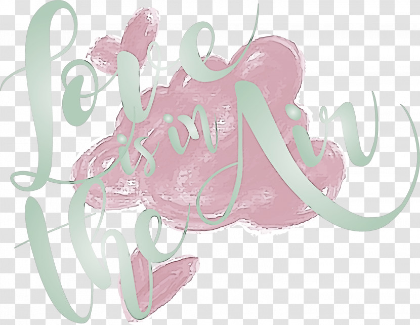 Valentines Day Love Is In The Air Transparent PNG
