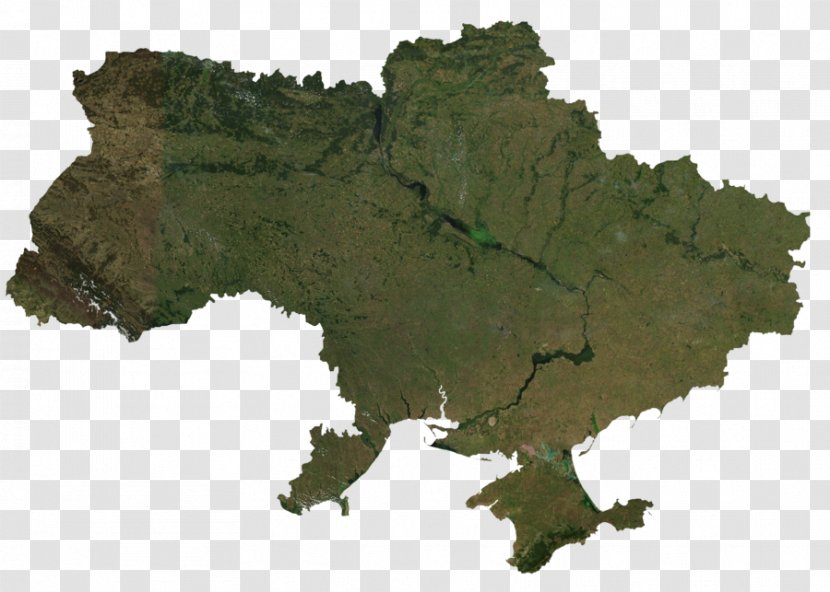 Ukraine Vector Map - Royaltyfree Transparent PNG