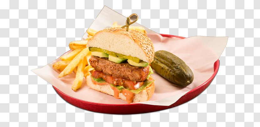 Cheeseburger Veggie Burger Buffalo Fast Food Hamburger - Sandwich - Beet Slice Transparent PNG