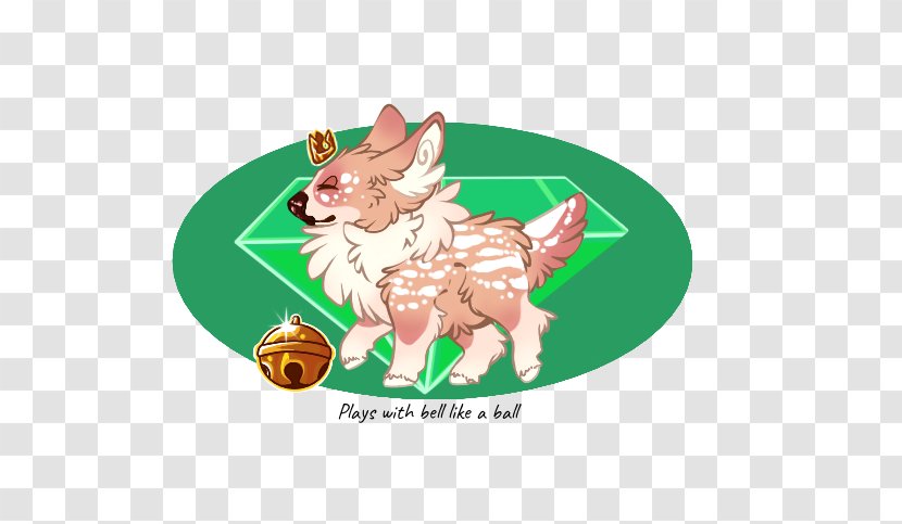 Illustration Dog Cartoon Product Christmas Ornament - Fluffy Corgi Transparent PNG