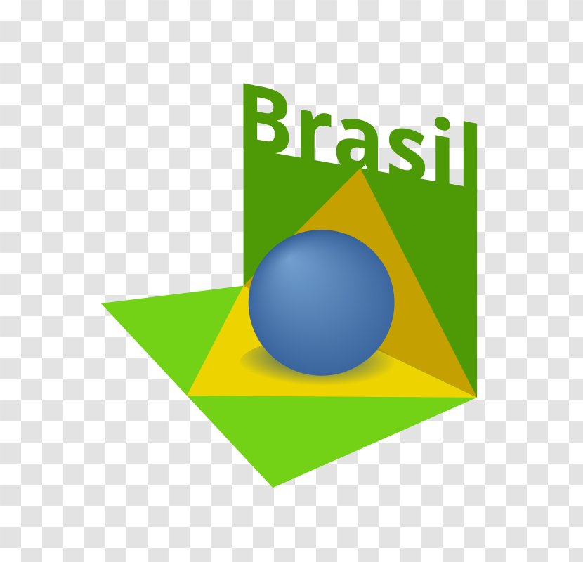 Flag Of Brazil Clip Art - Yellow - Vector Transparent PNG