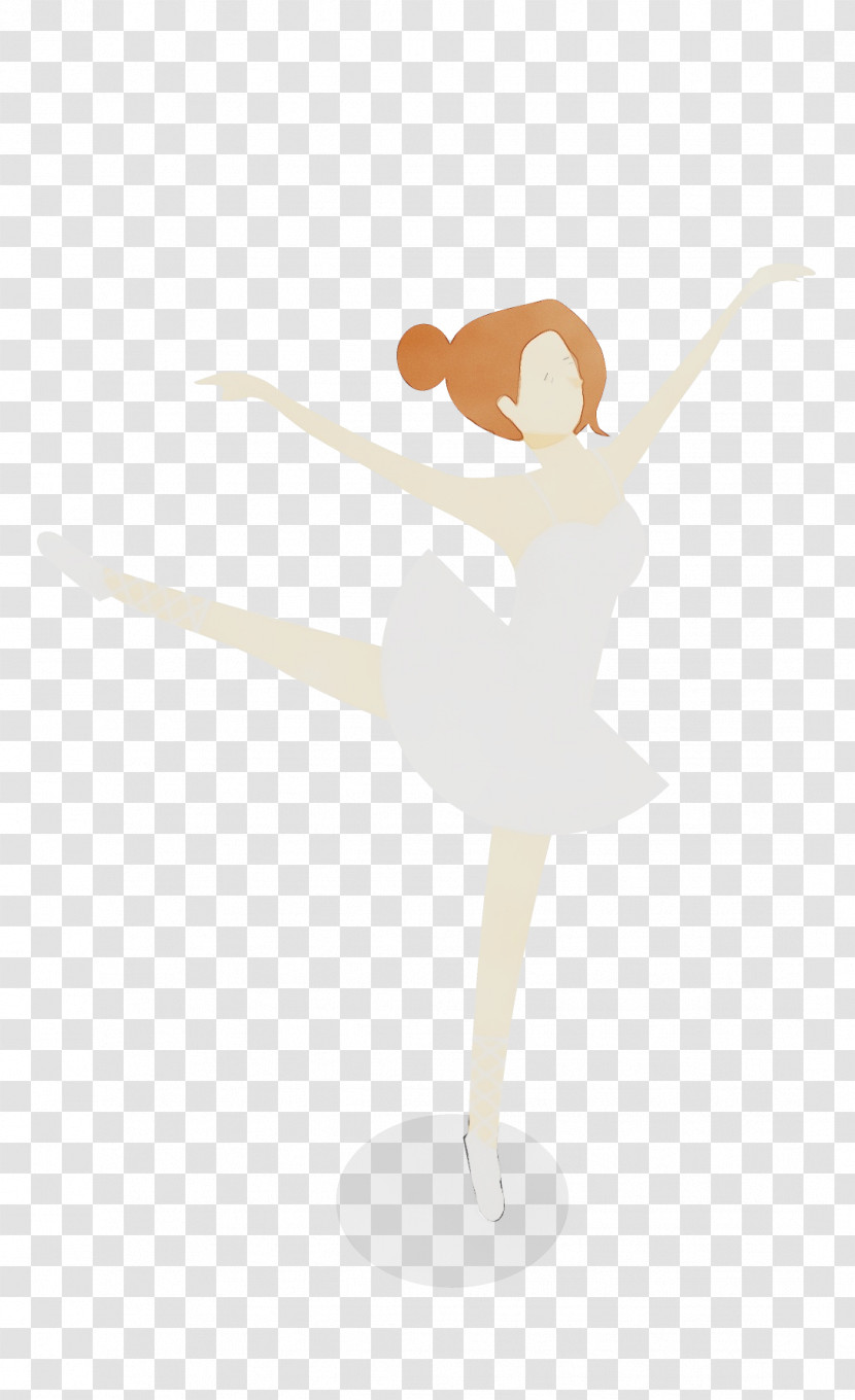 Ballet Ballet Dancer Joint Cartoon Figurine Transparent PNG