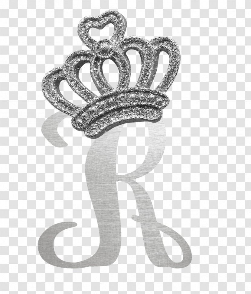 Initial Letter Monogram Crown Font - Fashion Accessory - R Transparent PNG