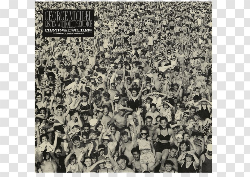 Listen Without Prejudice Vol. 1 LP Record Phonograph Album Faith - Flower - George Michael Transparent PNG