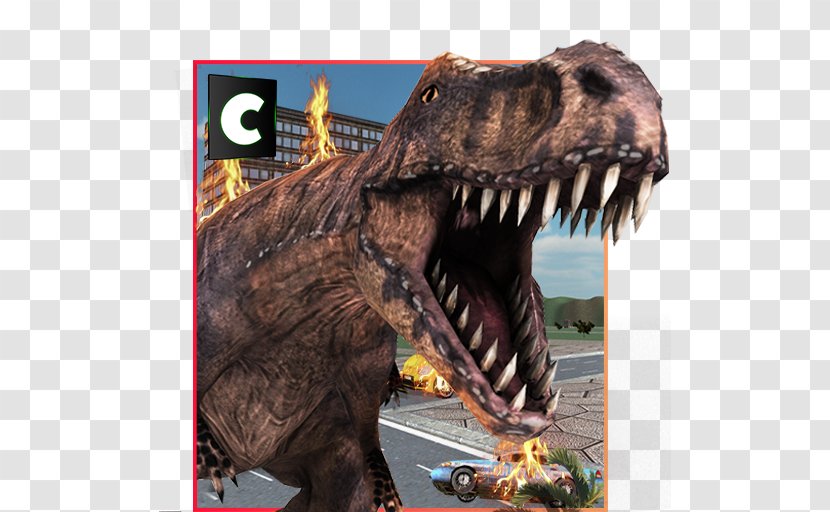 Tyrannosaurus Dinosaur World 2017 Best Game Age Of Jurassic Dino In City-Dinosaur N Police - Google Play Transparent PNG