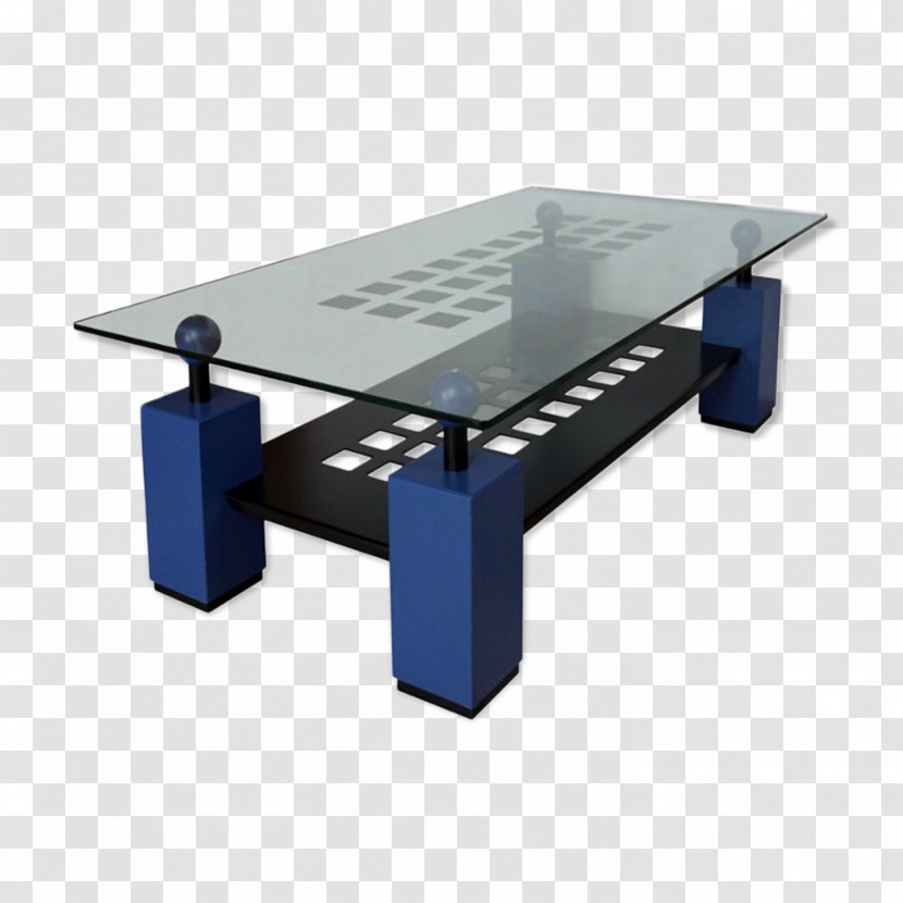 Coffee Tables Beliani Teak Wood Square Table Gambo 61339 Furniture SOLID. Mesa Resina - Blue Transparent PNG