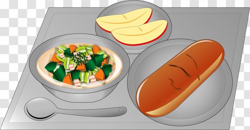 Breakfast Lunch Dish - Vector Painted Transparent PNG