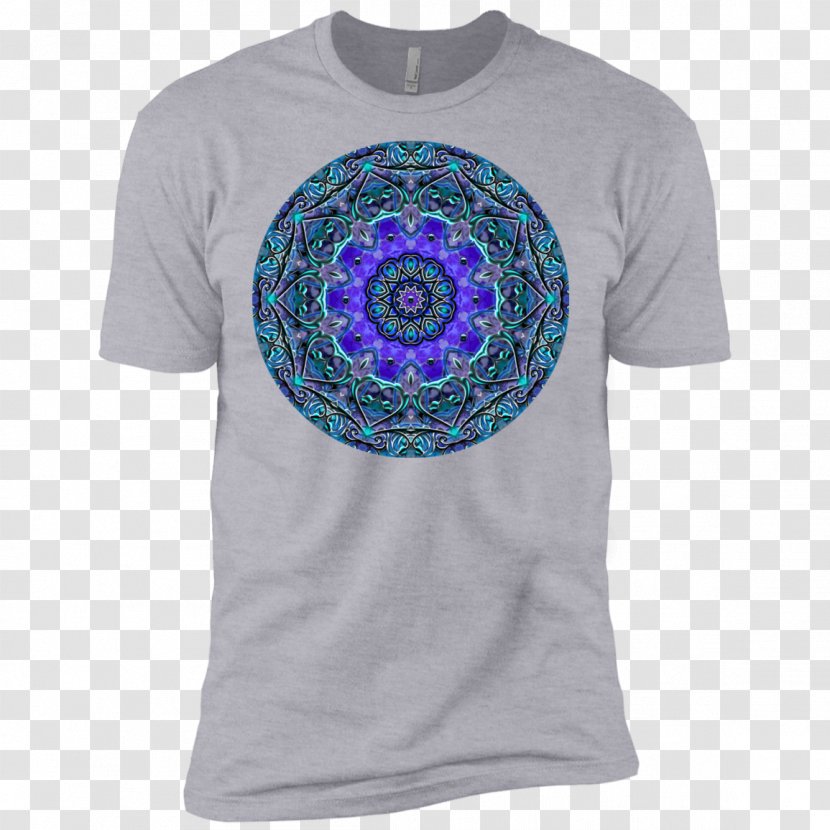 T-shirt Hoodie Sleeve Clothing - Active Shirt - Watercolor Mandala Transparent PNG