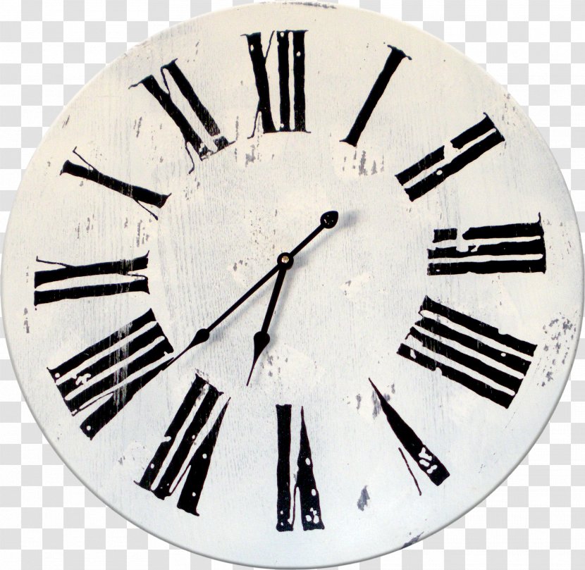 Clock Face Roman Numerals Wall Quartz - Carriage Transparent PNG