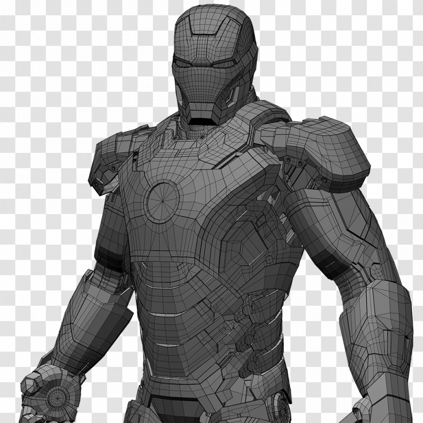 Iron Man Ultron 3D Computer Graphics Modeling Character - 3d Transparent PNG