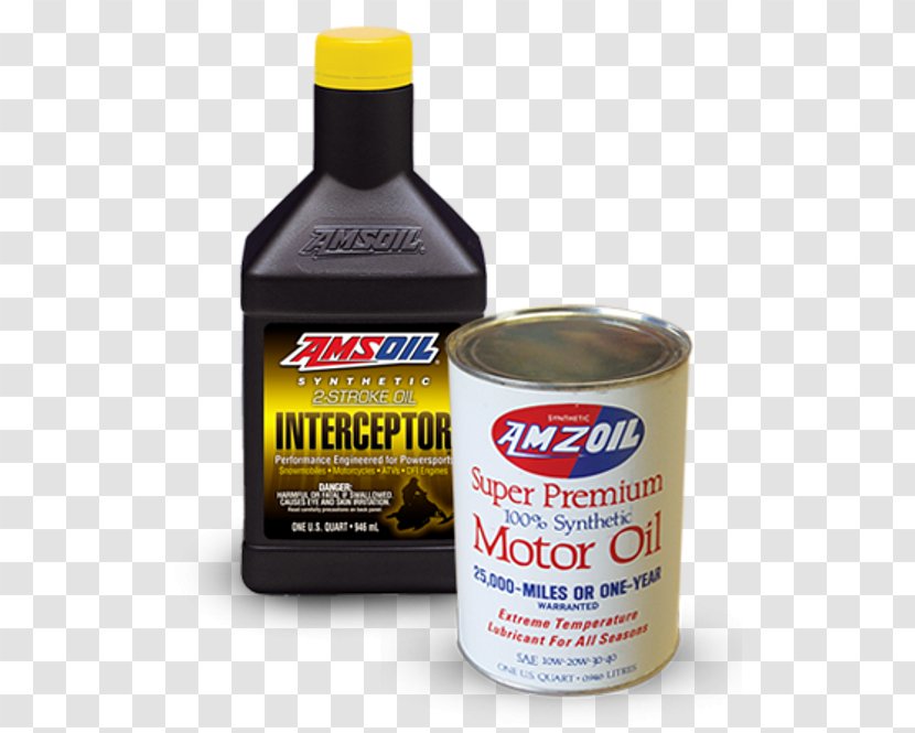 Car Two-stroke Oil Synthetic Amsoil Engine - Lubricant - Change Transparent PNG