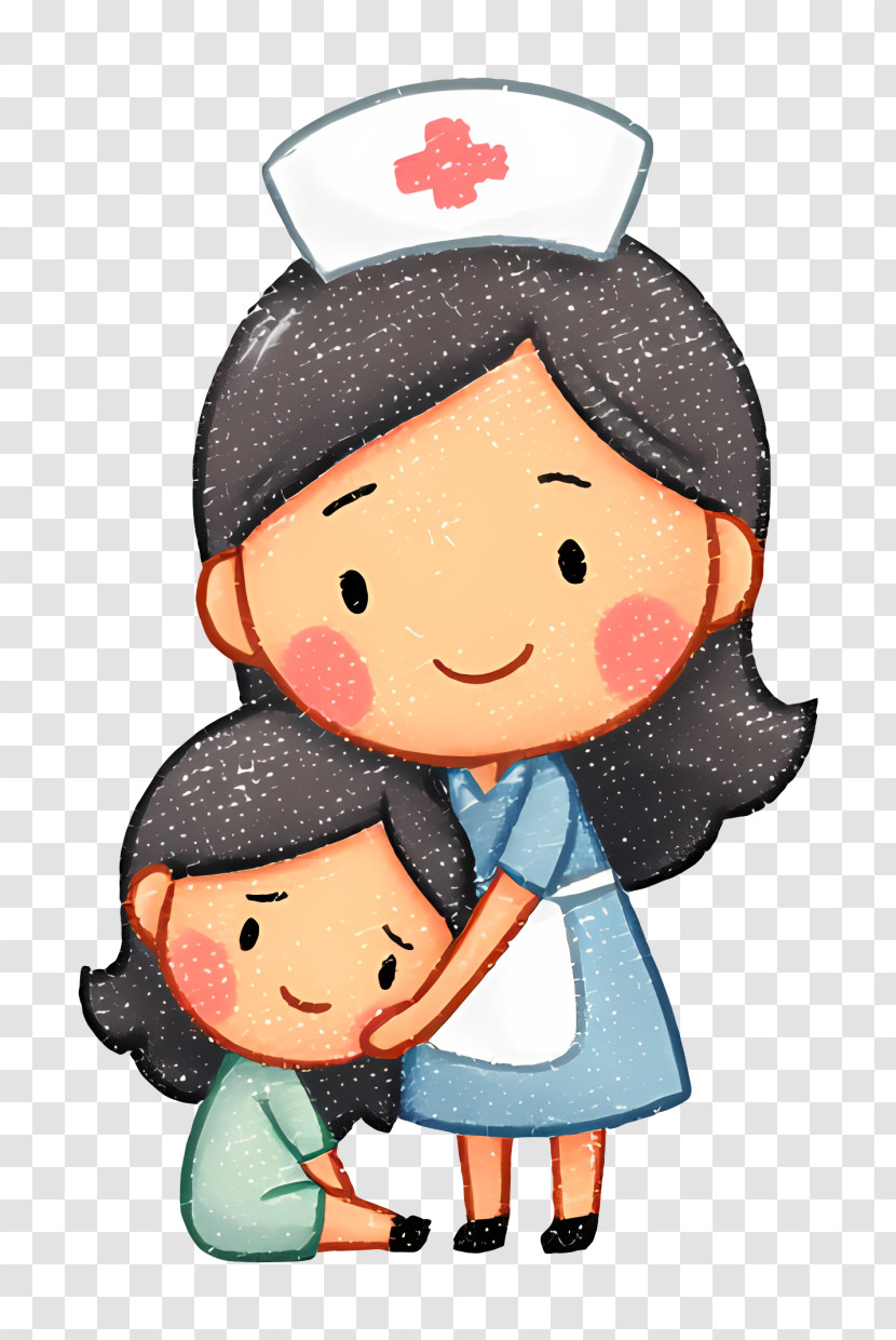 Nurse Comforting Child Transparent PNG