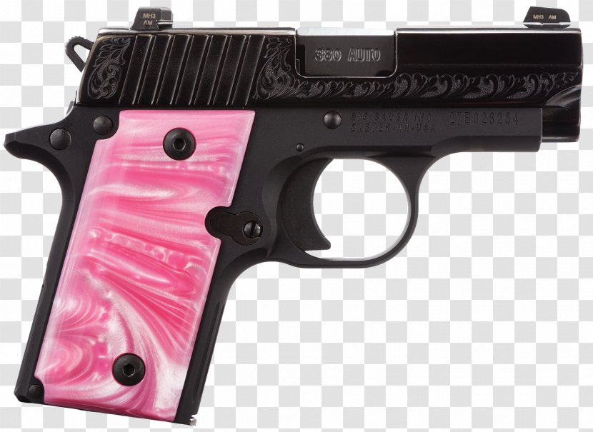 SIG Sauer P938 P238 Sig Holding Firearm - Ranged Weapon Transparent PNG