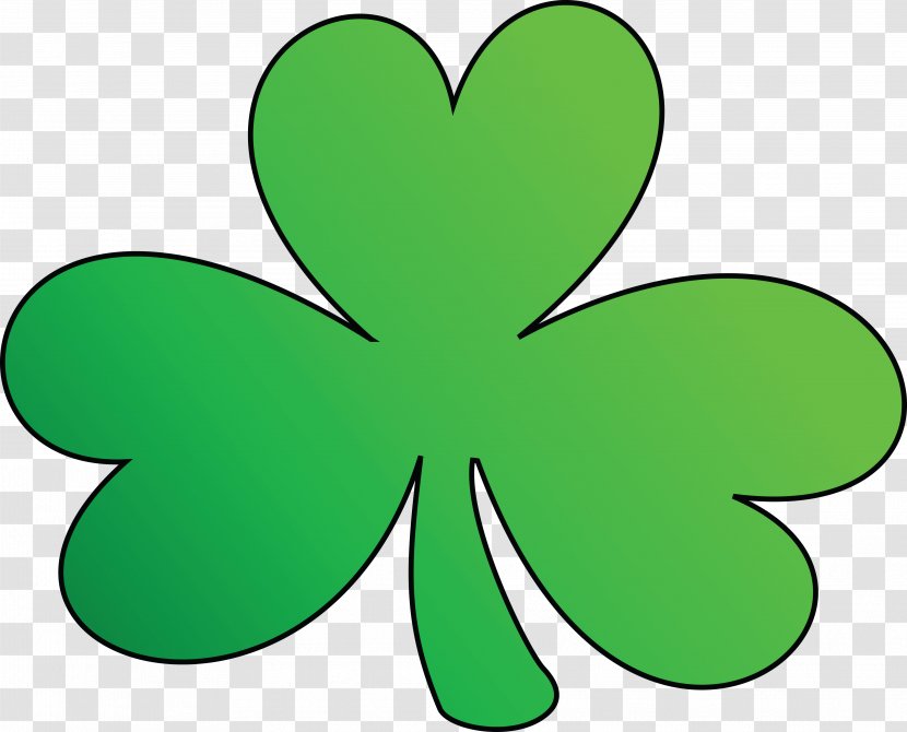 Ireland Shamrock Saint Patrick's Day Clip Art - Symbol - Clover Transparent PNG