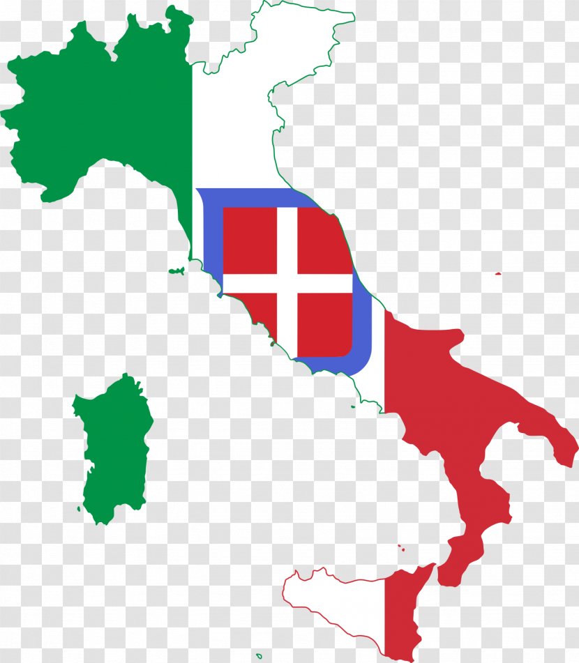 Tuscany Vector Map - Royaltyfree - Italy Flag Transparent PNG