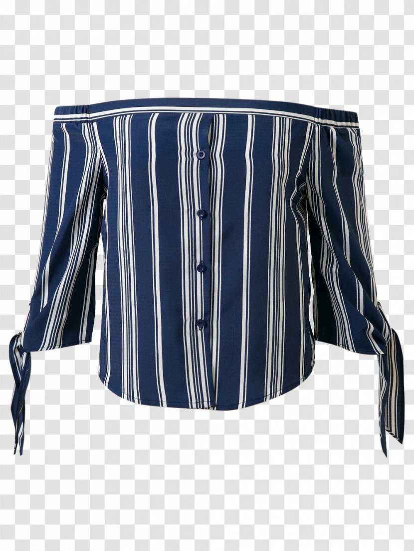 Sleeve Shoulder Product - Electric Blue - Off White Flannel Tartan Transparent PNG