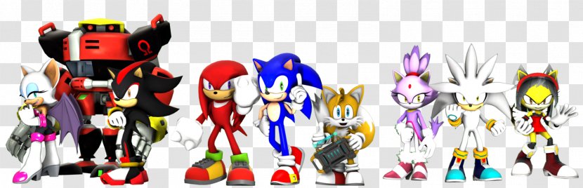 Sonic Heroes The Hedgehog Video Game Player Character - Mecha Transparent PNG