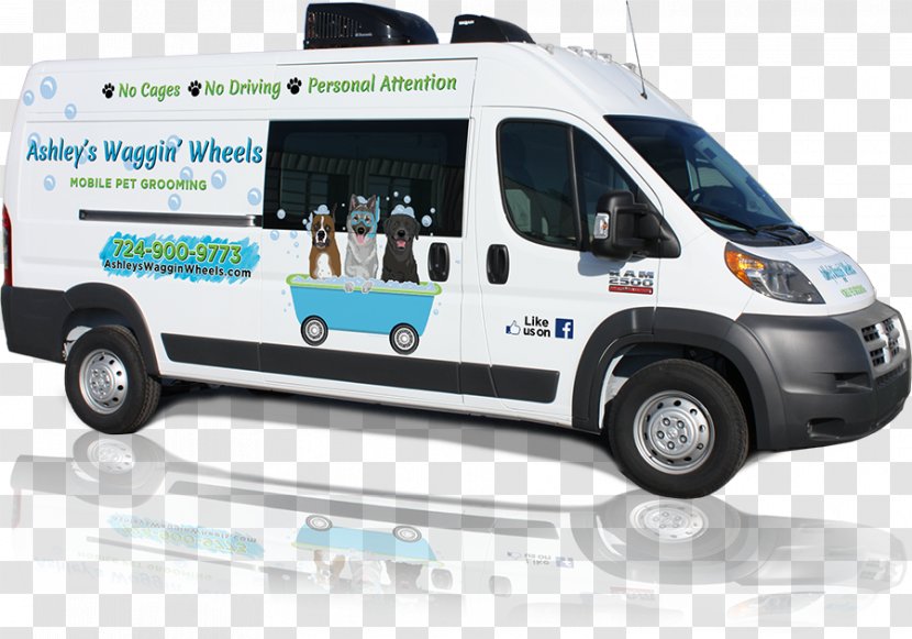 Waggin' Wheels Mobile Dog Grooming Pet Van Akita - Vehicle - Personal Transparent PNG
