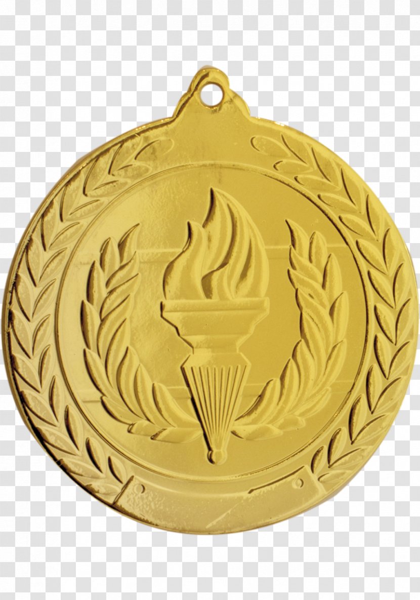 Cartoon Gold Medal - Award - Ornament Brass Transparent PNG