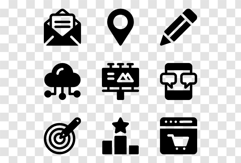 Computer Hardware Software Clip Art - Text - Digital Marketing Icons Transparent PNG