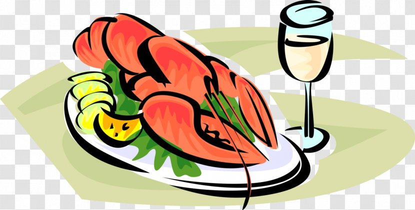 Lobster Clip Art Vector Graphics Illustration - Seafood Transparent PNG