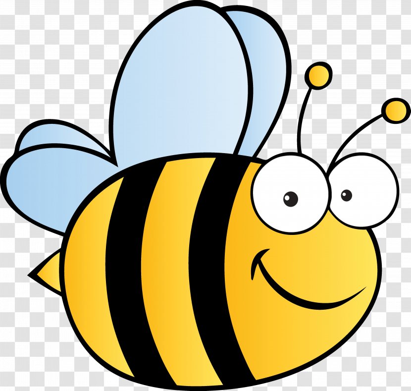 Honey Bee Royalty-free Cartoon - Area - Bumble Transparent PNG