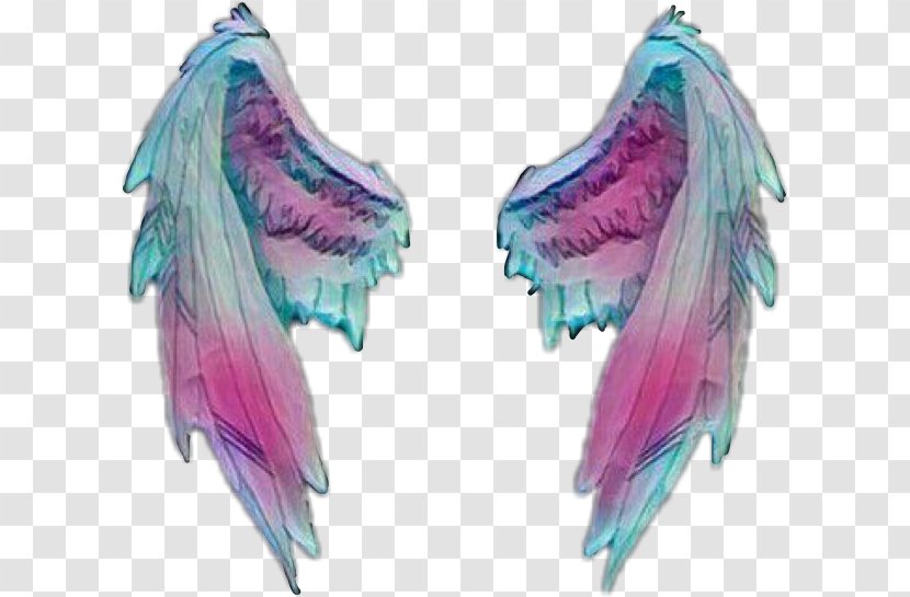 Sticker Wing Desktop Wallpaper - Tutorial - Angel Wings Transparent PNG