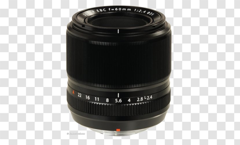 Fujinon XF 60mm F/2.4 R Macro Fujifilm X-mount Camera Lens - Zoom Transparent PNG
