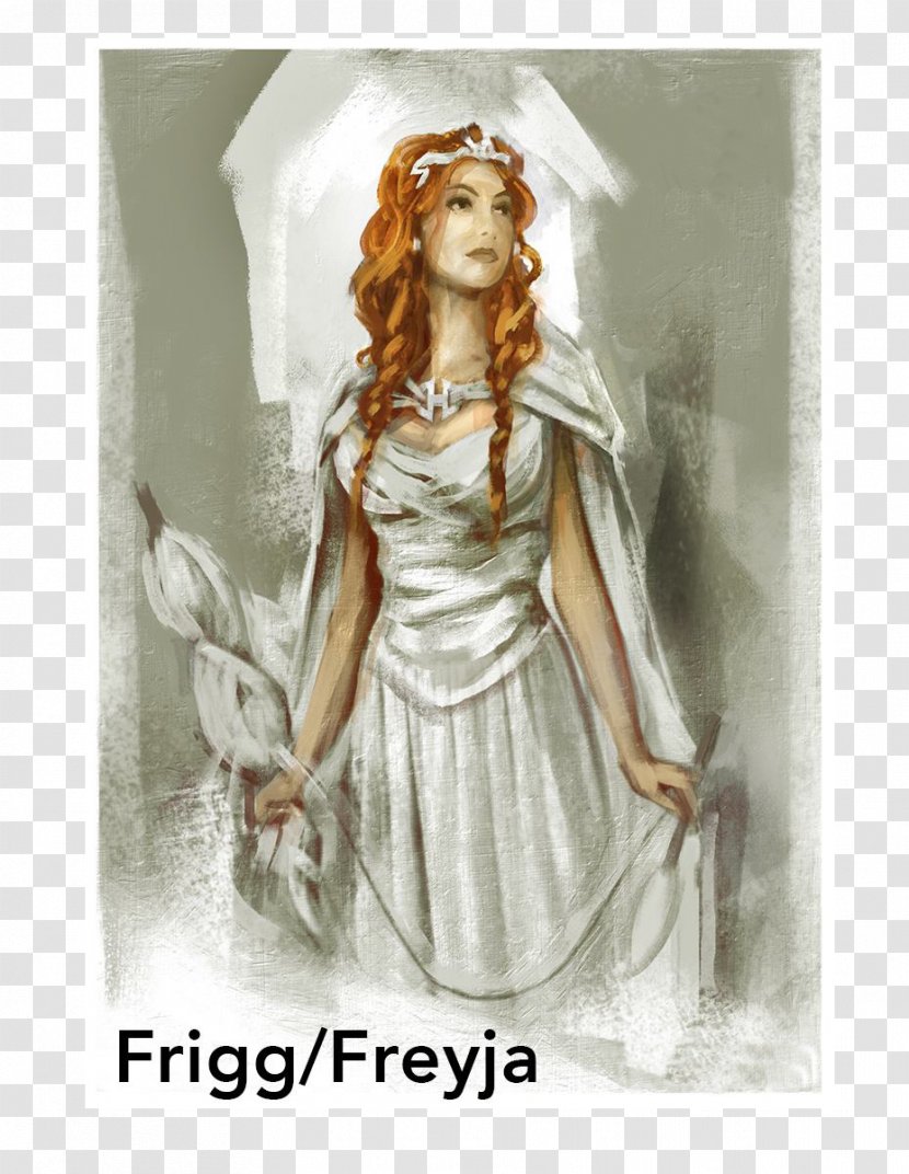 Odin Frigg Freyja Goddess Norse Mythology - And Common Origin Hypothesis Transparent PNG
