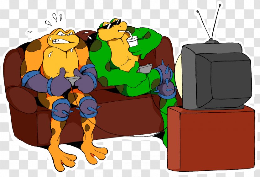 Battletoads Video Game Walkthrough Rare Beat 'em Up - Anthropomorphism - Drawing Transparent PNG