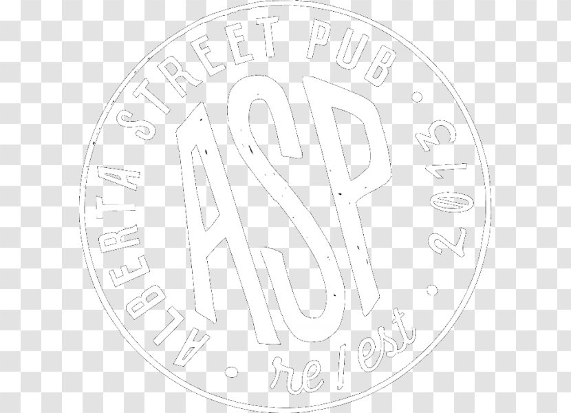 Brand Circle White Drawing - Number Transparent PNG