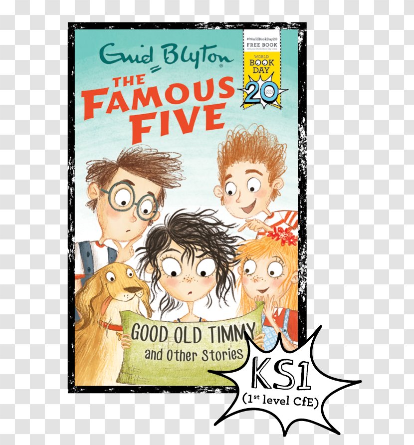Famous Five Colour Short Stories: Good Old Timmy Tall Story The Bolds' Great Adventure Paddington Turns Detective And Other Funny Stories - Fiction - Book Transparent PNG