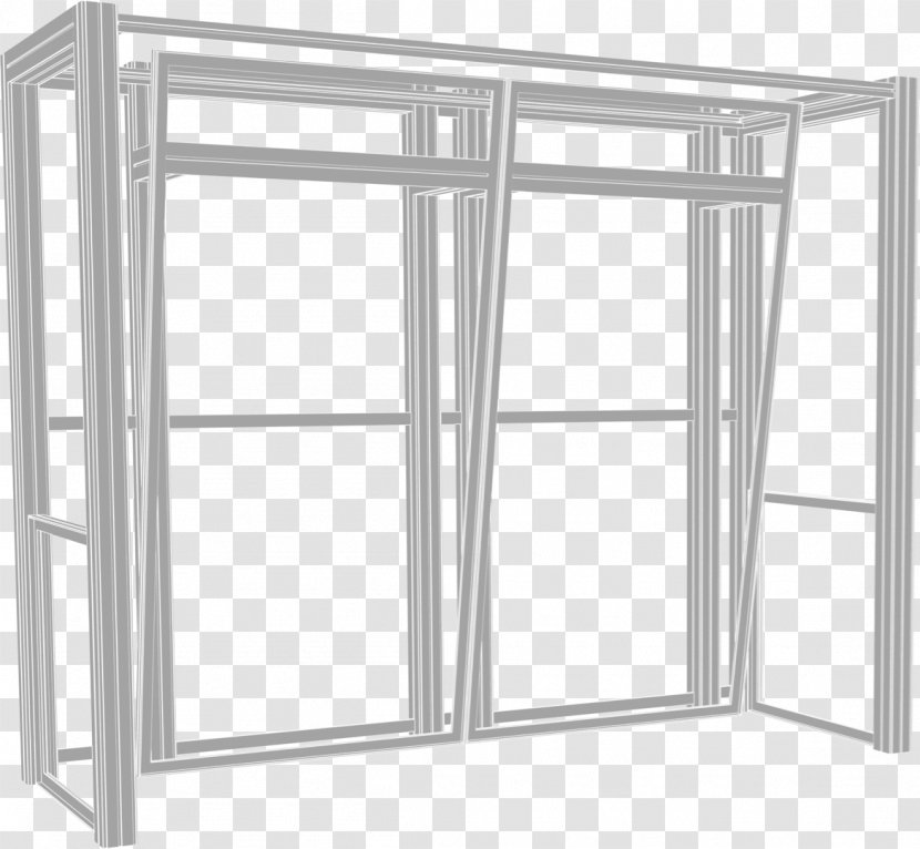 Sash Window Angle - Exhibition Booth Transparent PNG