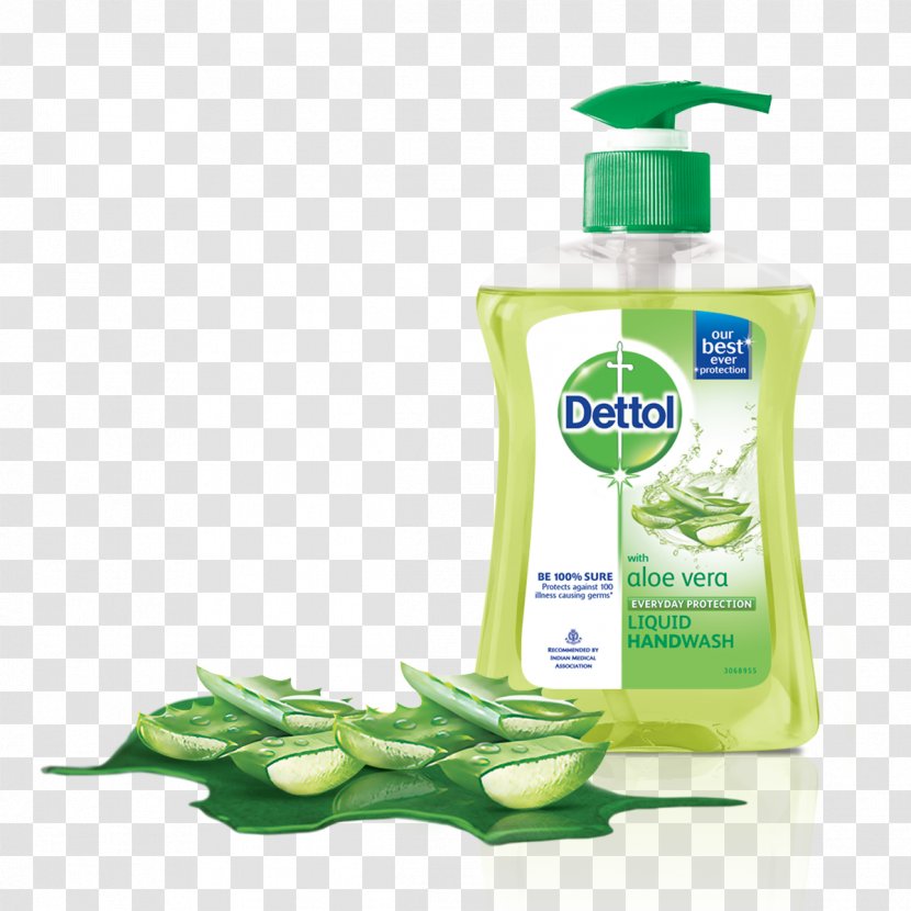 Lotion Hand Washing Soap Chloroxylenol Dettol - Herbal Transparent PNG