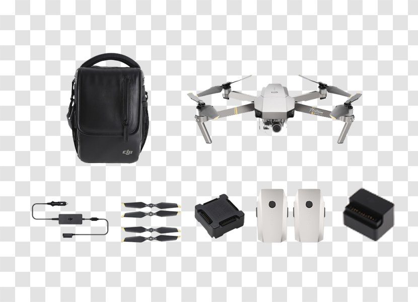 DJI Mavic Pro Platinum Unmanned Aerial Vehicle Quadcopter Aircraft - Technology Transparent PNG