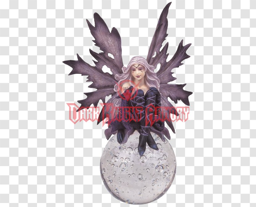 Figurine Fairy Crystal Ball Pixie Statue Transparent PNG