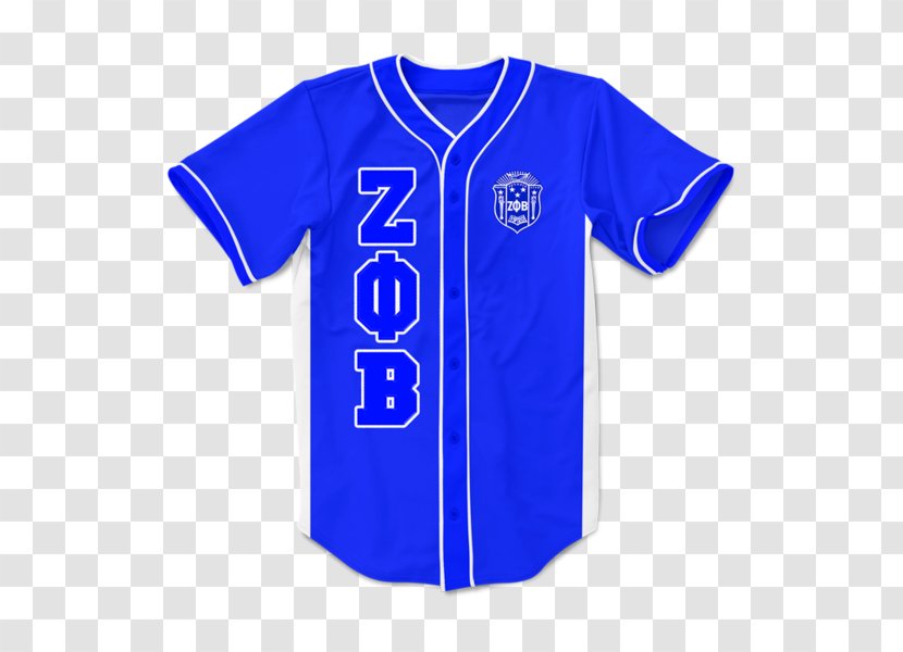 T-shirt Baseball Uniform Jersey Zeta Phi Beta Fraternities And Sororities - T Shirt Transparent PNG