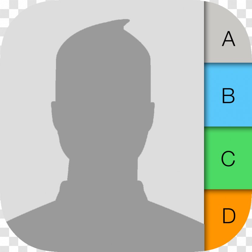 IPhone Contacts ICloud - Head - Contact Transparent PNG