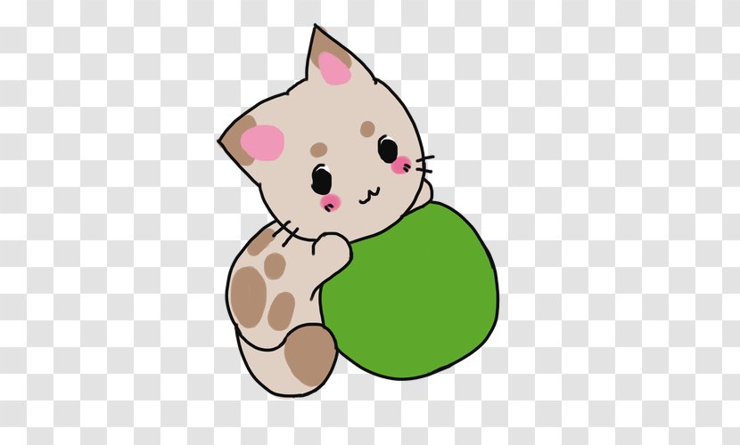 Whiskers Kitten Puppy Cat Tiger - Cartoon Transparent PNG